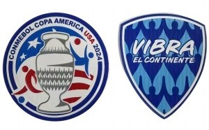 Copa America USA 2024 & Vibra El Continente Badges