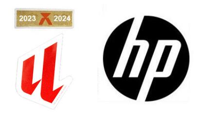 24/25 La Liga & 23/24 La Liga Champion Badge & HP Sponsor (Black/Home)