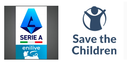 24/25 Serie A Badge & Save The Children Sponsor (away)