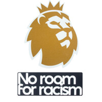 23/25 Premier League Champion Badge(New) & No Room For Racism